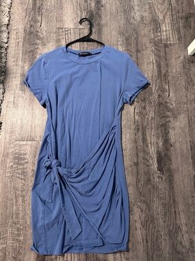 Blue Wrap Dress